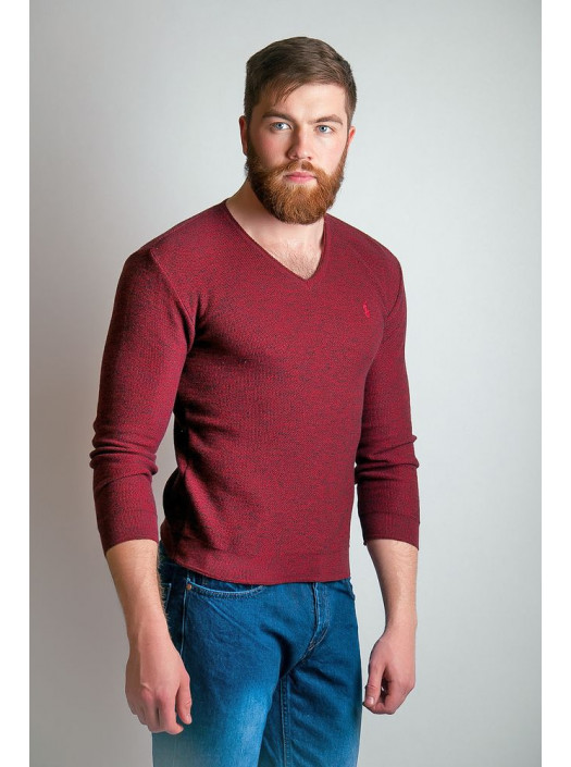 Свитер Свитер №28F045_Красный