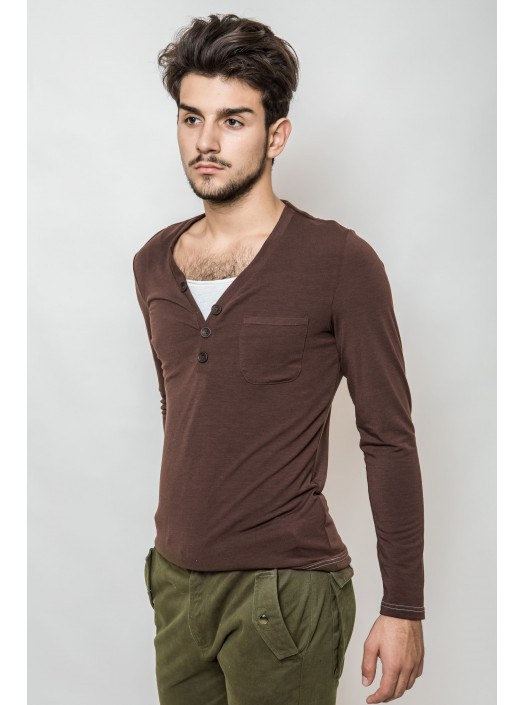 Свитер Свитер 4804_Коричневый