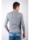 Свитер Свитер №28F030_Серый