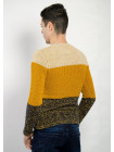 Свитер Свитер №18F053_Желто-черный