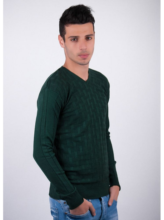 Свитер Свитер №28F025_Зеленый