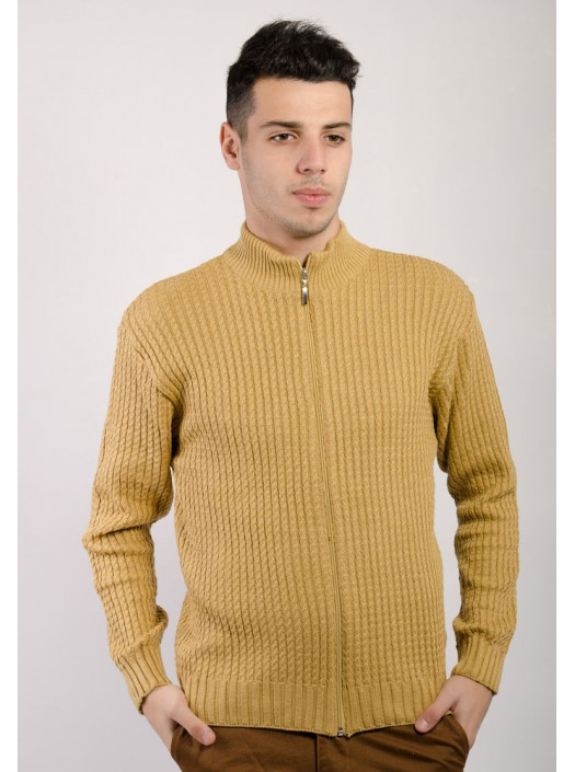 Свитер Кофта №27F017_Горчичный