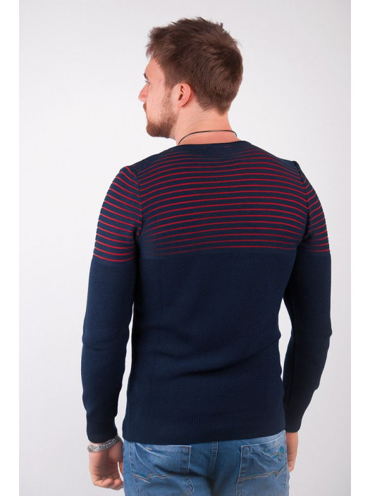 Свитер Свитер №103F003_Темно-синий