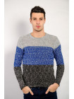 Свитер Свитер №18F053_Синий