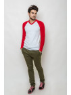 Джемпер Пуловер 4812_Белый/красный