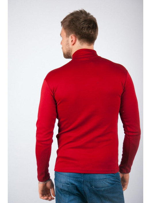 Свитер Гольф №116F001_Красный