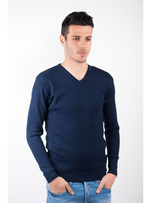 Свитер Свитер №28F036_Темно-синий