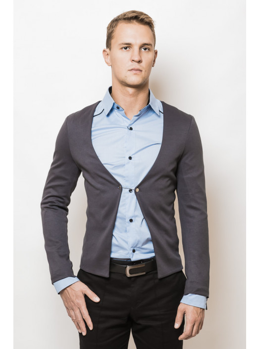 Кардиган Кардиган ATK-9071_Темно-серый