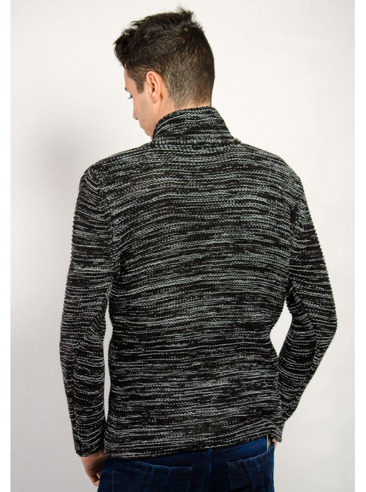 Свитер Пиджак №90F002_Черный