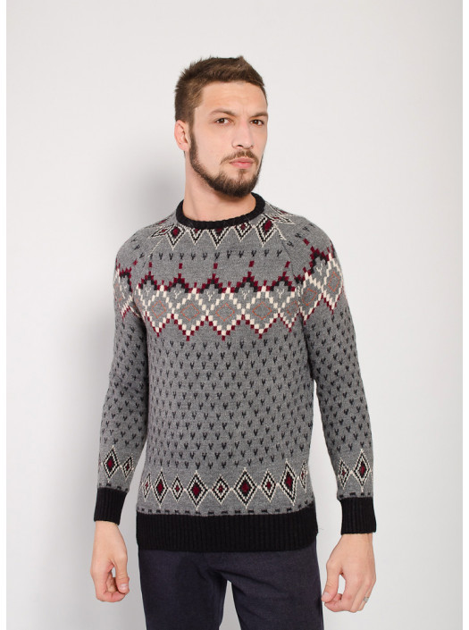 Свитер Свитер №27F002_Серый