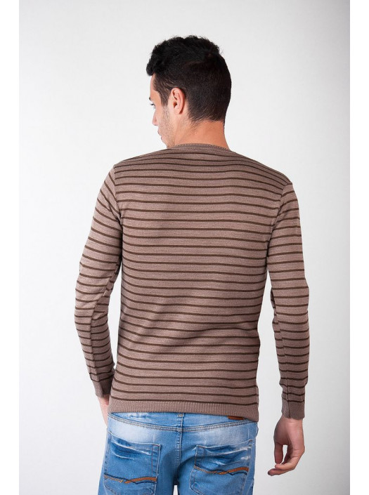 Свитер Свитер №28F027_Коричневый