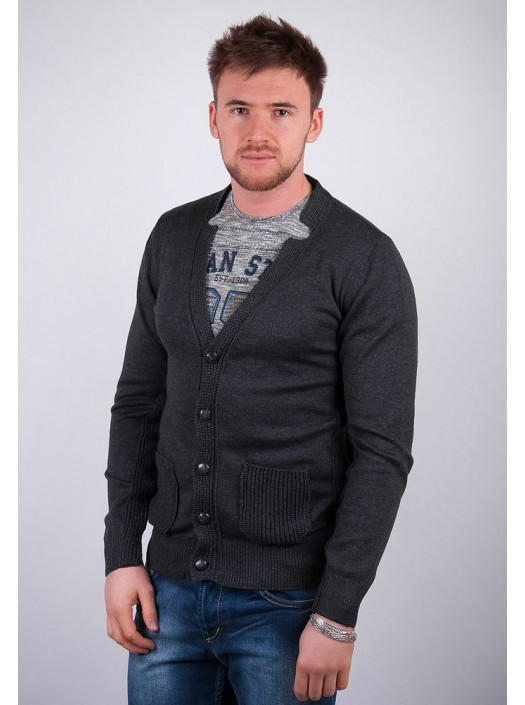 Свитер Свитер №105F001_Темно-серый
