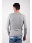 Свитер Свитер №28F038_Светло-серый
