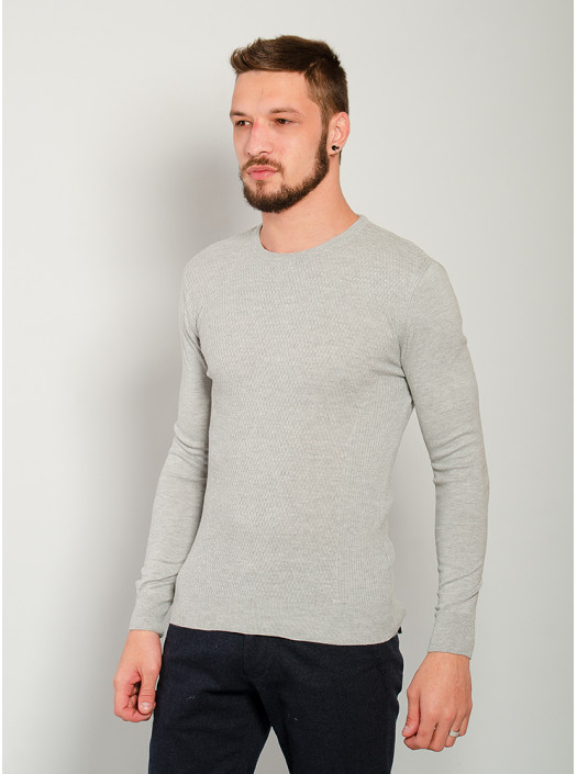 Свитер Свитер №63F003_Светло-серый