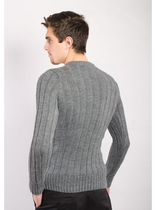 Свитер Свитер №55F006_Серый