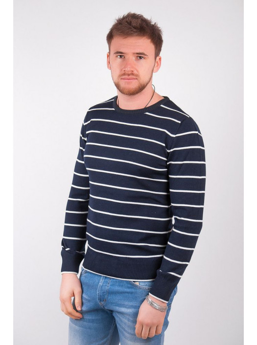 Свитер Свитер №80F001_Темно-синий