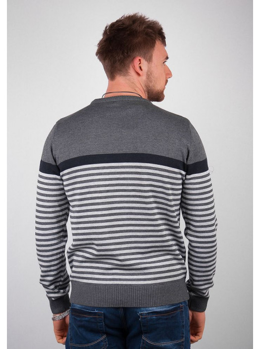 Свитер Свитер №80F002_Серый