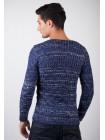 Свитер Свитер №28F020_Темно-синий