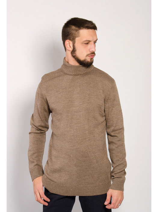 Свитер Гольф №21G049_Бежевый