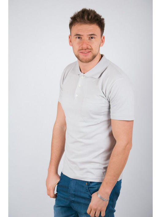 Поло Поло №61F037_Светло-серый