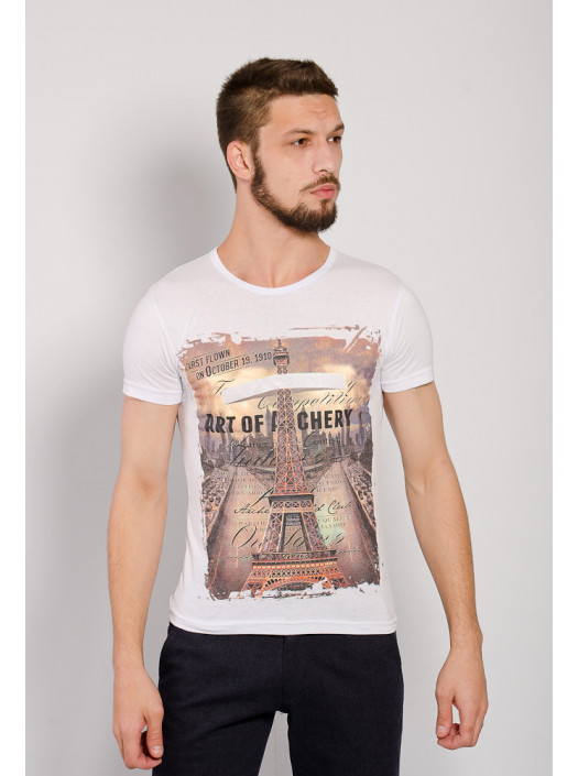 Футболка Футболка №67G003_Белый PARIS