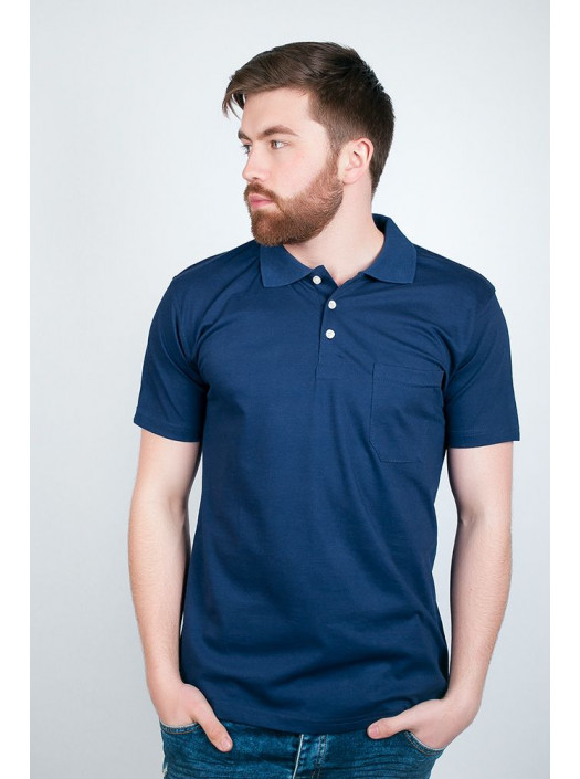 Поло Поло №61F097_Темно-синий