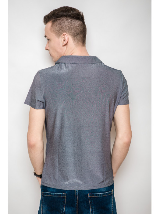 Футболка Футболка 4717/1_Серо-черный