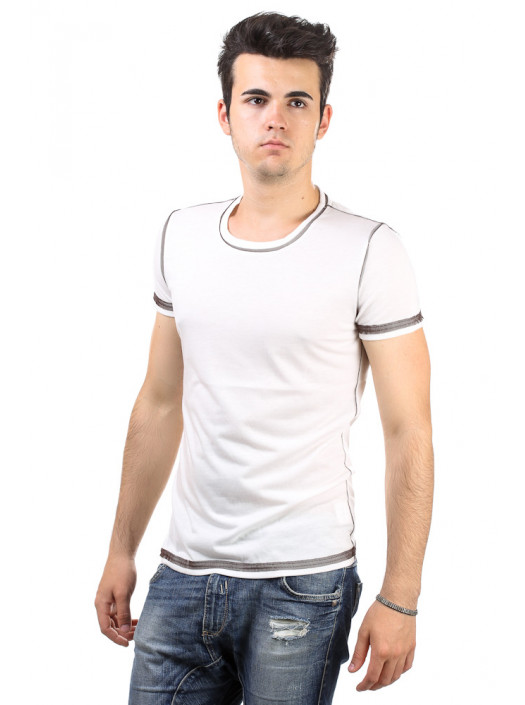 Футболка Футболка 4737_Молочный