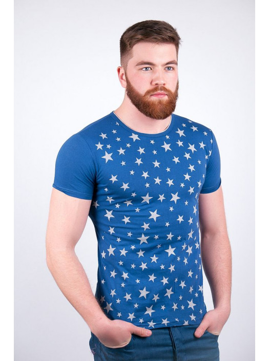 Футболка Футболка №128F003_Синий