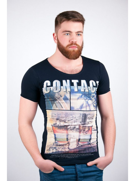 Футболка Футболка №57F087_Синий