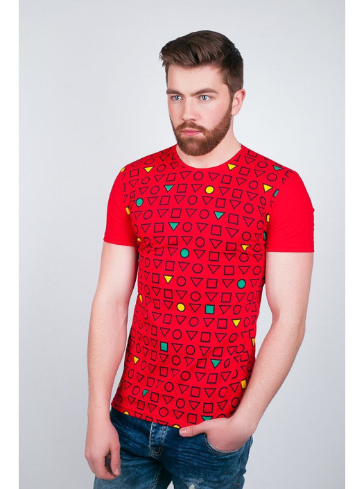 Футболка Футболка №131F001_Красный