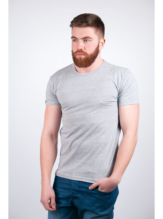 Футболка Футболка №67F026_Светло-серый