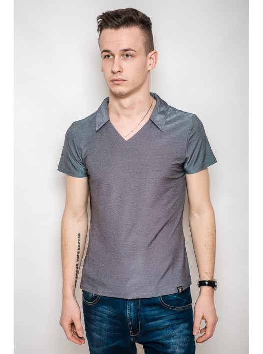 Футболка Футболка 4717/1_Черно-серый