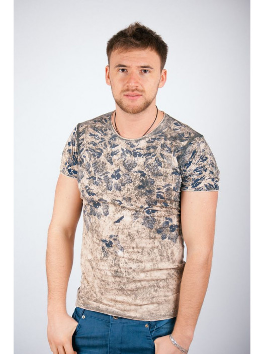 Футболка Футболка №114F004_Бежевый