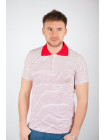 Поло Поло №61F051_Красно-белый