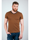 Футболка Футбока №21S072_Коричневый