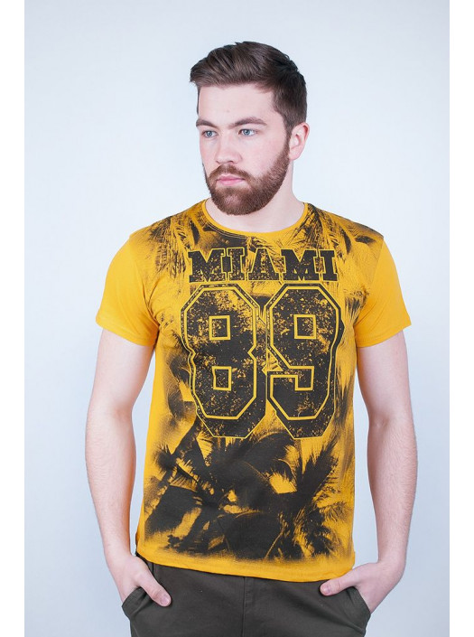 Футболка Футболка №141F003_Горчичный