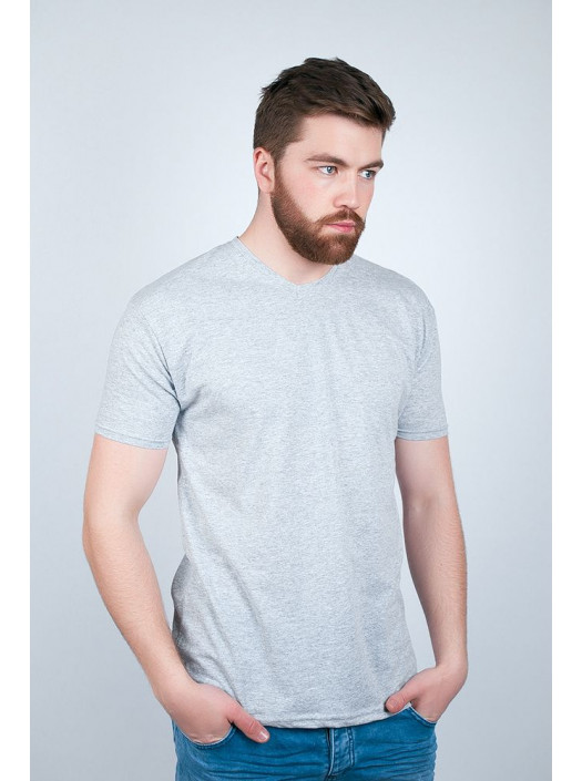 Футболка Футболка №132F005_Светло-серый