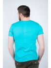 Футболка Футболка №141F005_Бирюзовый