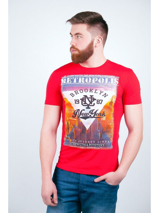 Футболка Футболка №67G004_Красный