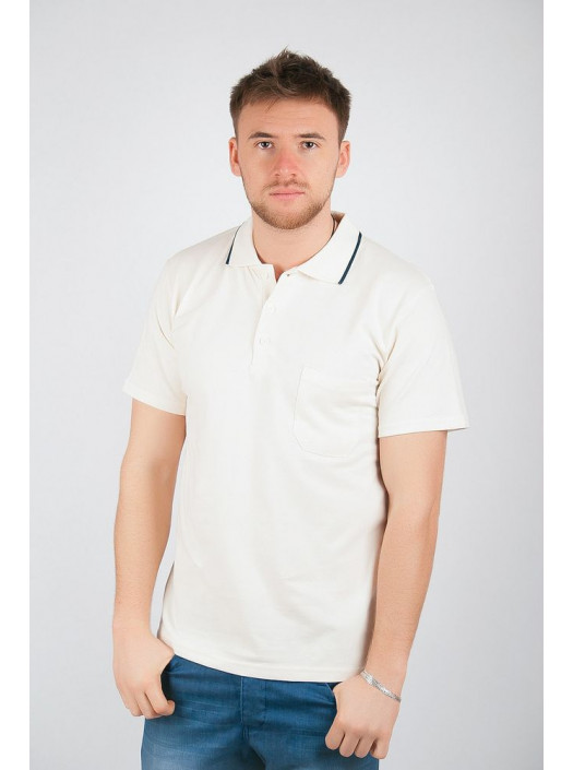 Поло Поло №61F055_Молочный
