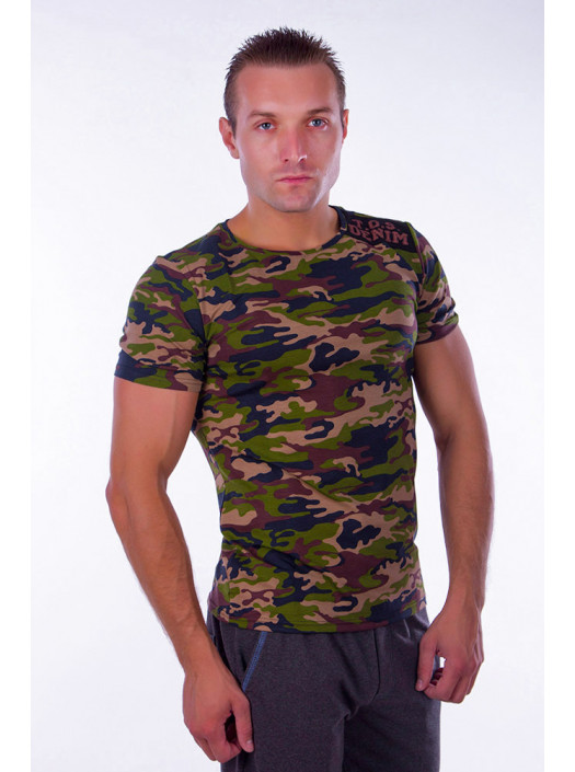 Футболка Футболка 4748_Милитари зеленый