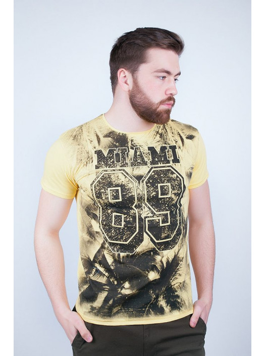 Футболка Футболка №141F003_Желтый