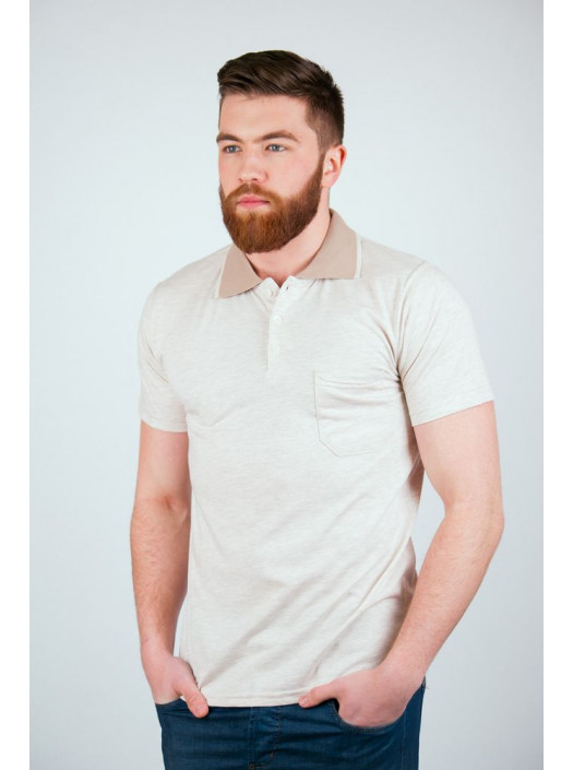 Поло Поло №61F070_Бежевый меланж