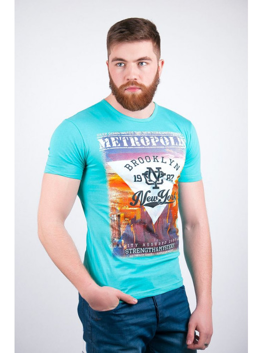 Футболка Футболка №67G004_Мятный