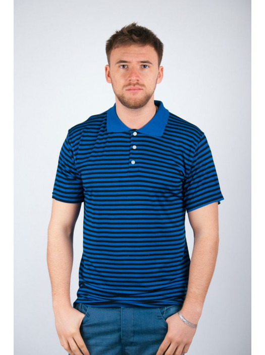 Поло Поло №61F040_Сине-черный