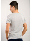 Футболка Футболка №67G005_Серый меланж