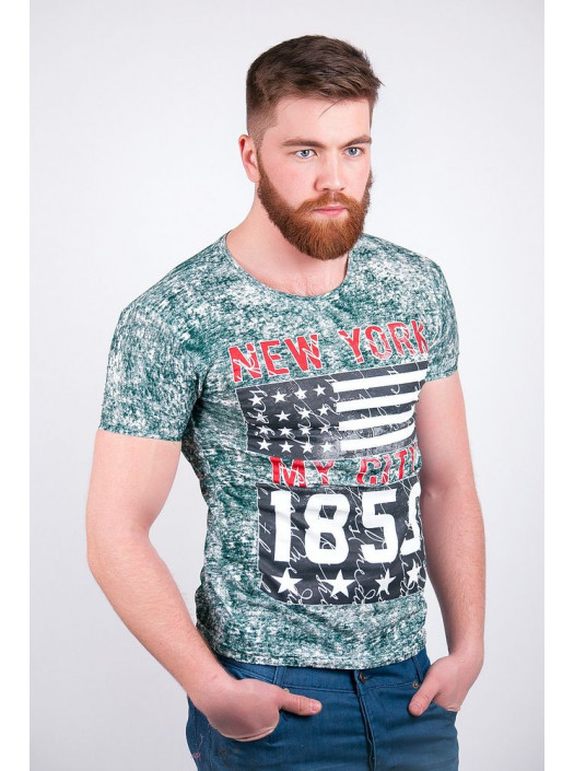 Футболка Футболка №128F008_Зеленый