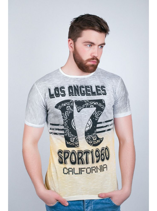 Футболка Футболка №131F004_Серый