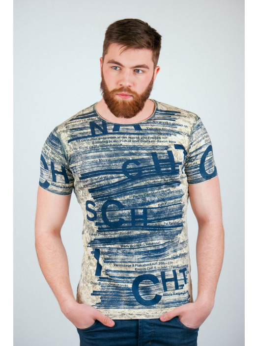 Футболка Футболка №114F012_Оливковый